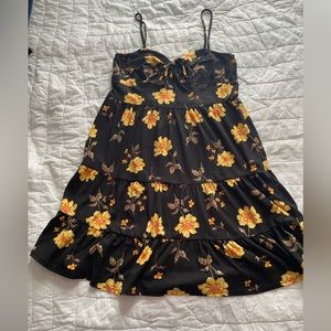 Floral mini dress no boundaries